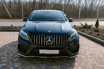 Mercedes GLE kupeja C292 2015–2019 Tūninga radiatora reste (GT Panamericana) foto 1