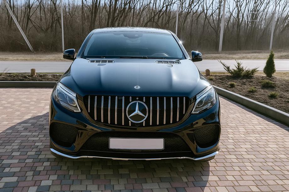 Mercedes GLE kupeja C292 2015–2019 Tūninga radiatora reste (GT Panamericana) Image