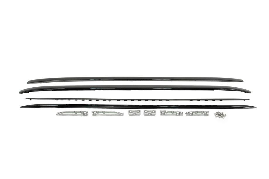 Range Rover Sport 2014–2022 OEM jumta reliņi (komplekts) Melns Foto 3