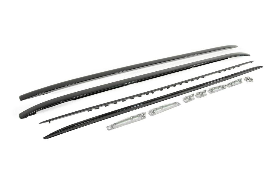 Range Rover Sport 2014–2022 OEM jumta reliņi (komplekts) Melns Foto 5