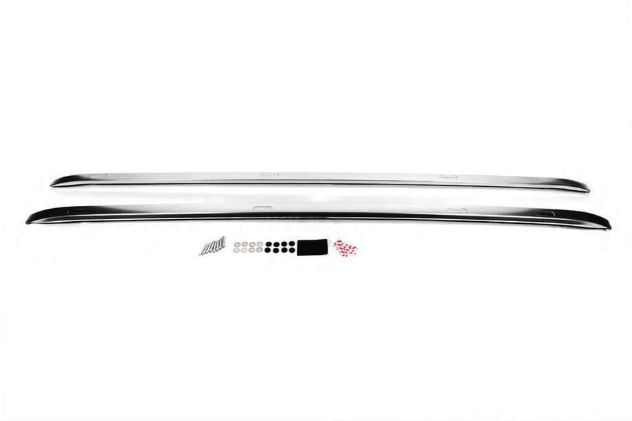 Toyota Land Cruiser 200 2007–2021 Pelēkas jumta reliņi 2008-2015 (Lexus dizains 2018, 2 gab.) Foto 10