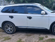 Mitsubishi Outlander 2012–2021 Jumta reliņi (2 gab.) Pelēka foto 1