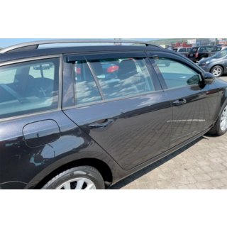 Logu vēja deflektori SW (4 gab., HIC) Skoda Octavia III A7 2013–2019 foto 3