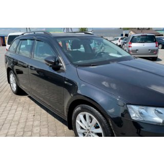 Logu vēja deflektori SW (4 gab., HIC) Skoda Octavia III A7 2013–2019 foto 2