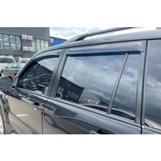 Logu vēja deflektori (4 gab., HIC) Toyota Land Cruiser Prado 120 2002–2009 foto 1