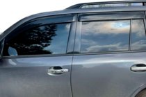 Toyota Land Cruiser 200 2007–2021 Logu vēja deflektori 11 cm (4 gab., HIC) foto 7