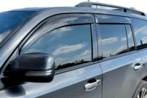 Toyota Land Cruiser 200 2007–2021 Logu vēja deflektori 11 cm (4 gab., HIC) foto 10