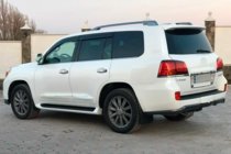 Toyota Land Cruiser 200 2007–2021 Logu vēja deflektori 11 cm (4 gab., HIC) foto 12