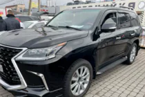 Lexus LX570/450d 2008–2022 Logu deflektori 8 cm (4 gab., HIC) foto 9