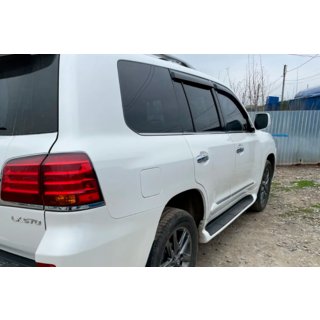 Logu deflektori 8 cm (4 gab., HIC) Lexus LX570/450d 2008–2022 foto 2
