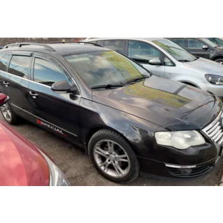 Logu vēja deflektori SW (4 gab., HIC) Volkswagen Passat B6 2006–2012 foto 3
