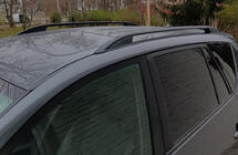 Toyota Rav 4 2006–2013 Jumta reliņi Skyport (melni) foto 10