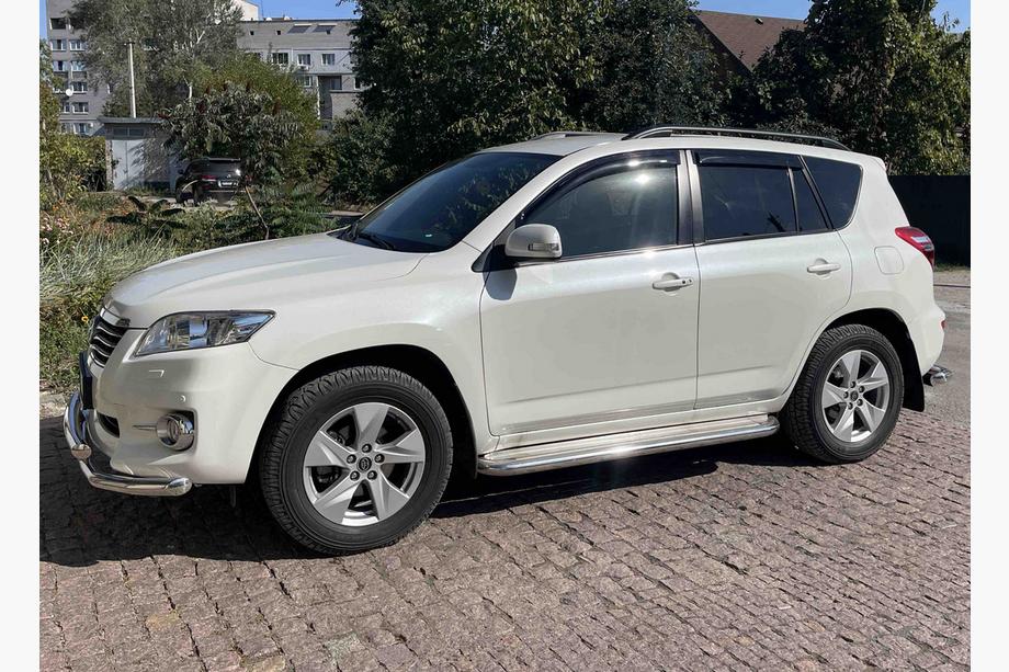 Toyota Rav 4 2006–2013 Jumta reliņi Skyport (melni) Image