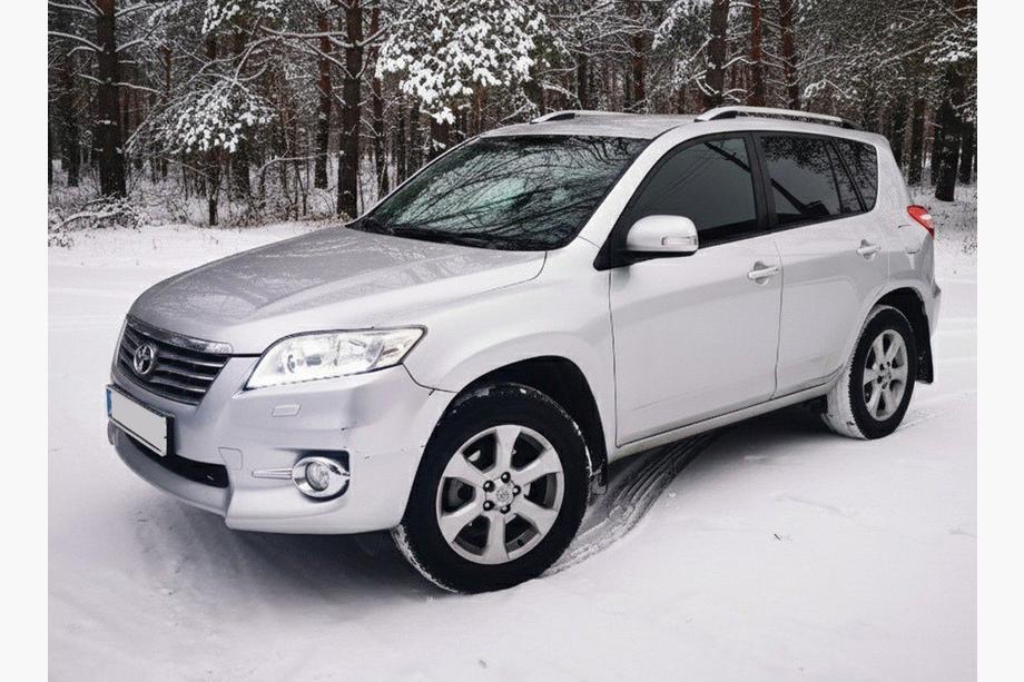 Toyota Rav 4 2006–2013 Jumta reliņi Skyport (Pelēki) Image