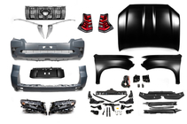 Toyota Land Cruiser Prado 150 2009–2023 Restaila komplekts no 2009-2016 uz 2017- (ar Full LED lukturiem) foto 2