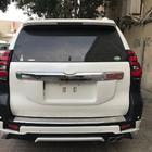 Toyota Land Cruiser Prado 150 2009–2023 Priekšējā un aizmugurējā bampera uzlikas Modelista V1 (2017-) Melna krāsa foto 10