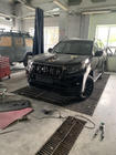 Toyota Land Cruiser Prado 150 2009–2023 Priekšējā un aizmugurējā bampera uzlikas Modelista V1 (2017-) Melna krāsa foto 15