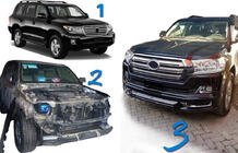 Toyota Land Cruiser 200 2007–2021 Restailinga komplekts no LC200 2008-2015 uz LC 2016- Comfort foto 3
