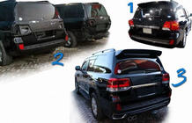 Toyota Land Cruiser 200 2007–2021 Restailinga komplekts no LC200 2008-2015 uz LC 2016- Comfort foto 4