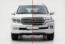 Toyota Land Cruiser 200 2007–2021 Restailinga komplekts no LC200 2008-2015 uz LC 2016- Comfort foto 1