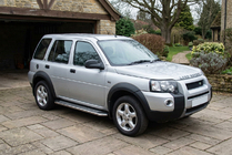 Land Rover Freelander I 1997–2006 Sānu pakāpieni Maydos V2 (2 gab., alumīnijs/nerūsējošais tērauds) foto 1
