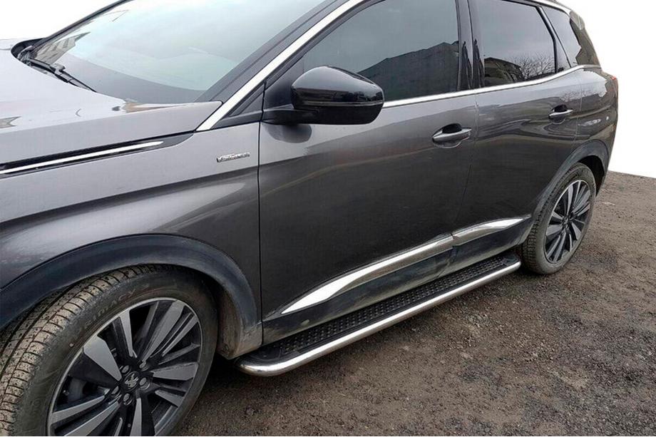 Opel Mokka 2012–2021 Sānu pakāpieni Maydos V2 (2 gab., alumīnijs/nerūsējošais tērauds) Image