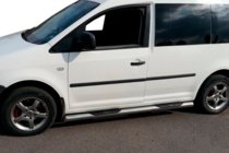 Volkswagen Caddy 2015–2020 Sānu caurules BB002 (2 gab., nerūsējošais tērauds) foto 3