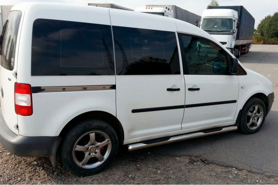 Volkswagen Caddy 2015–2020 Sānu caurules BB002 (2 gab., nerūsējošais tērauds) Image
