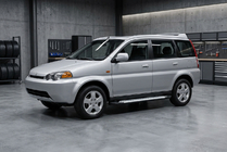 Honda HR-V 1998–2006 Sānu pakāpieni Allmond Grey (2 gab., alumīnijs) foto 1