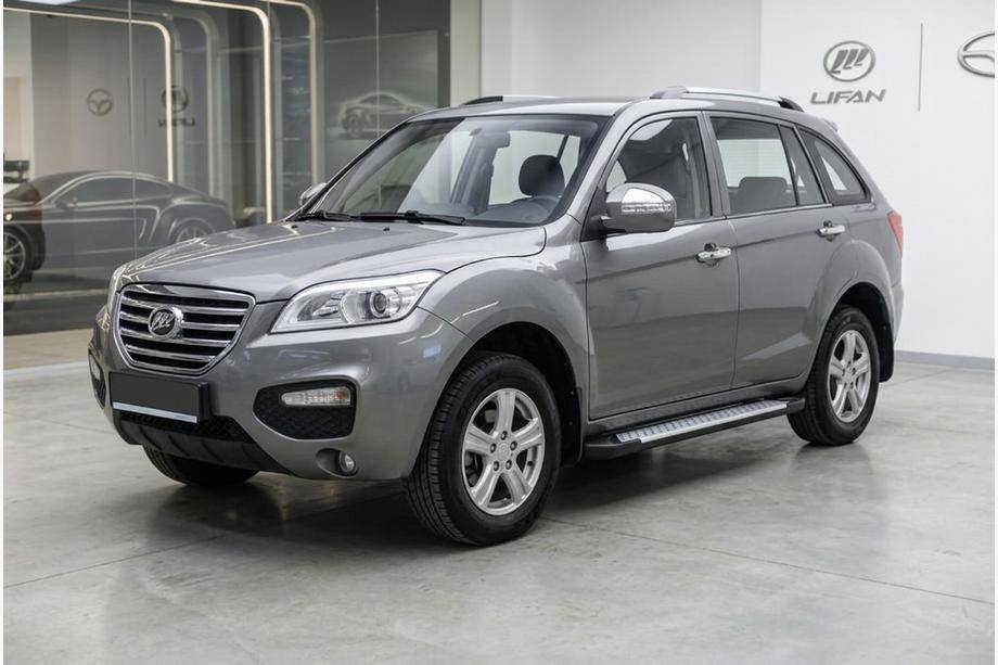 Lifan X60 2011– Sānu pakāpieni Allmond Grey (2 gab., alumīnijs) Image