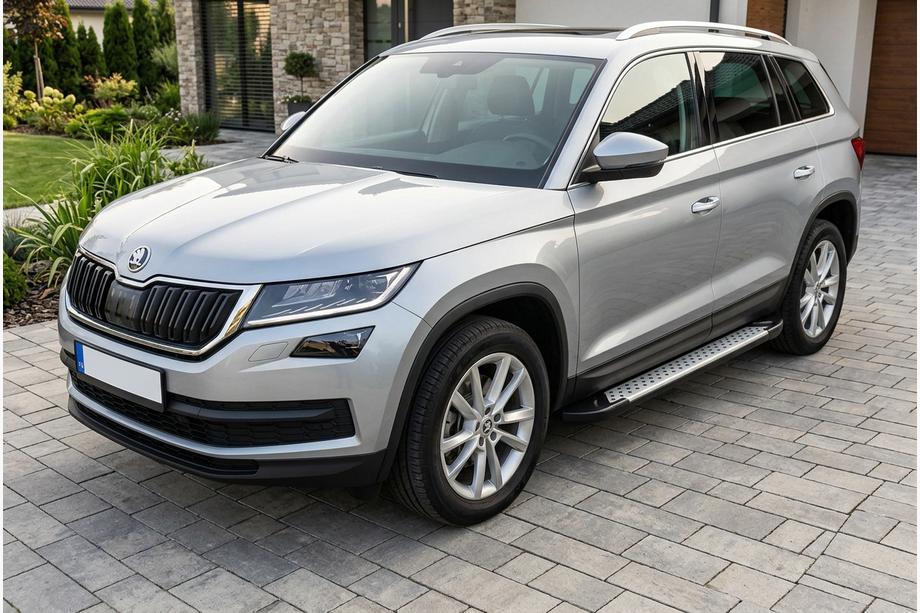 Skoda Kodiaq 2016–2023 Sānu pakāpieni Allmond Grey (2 gab., alumīnijs) Image