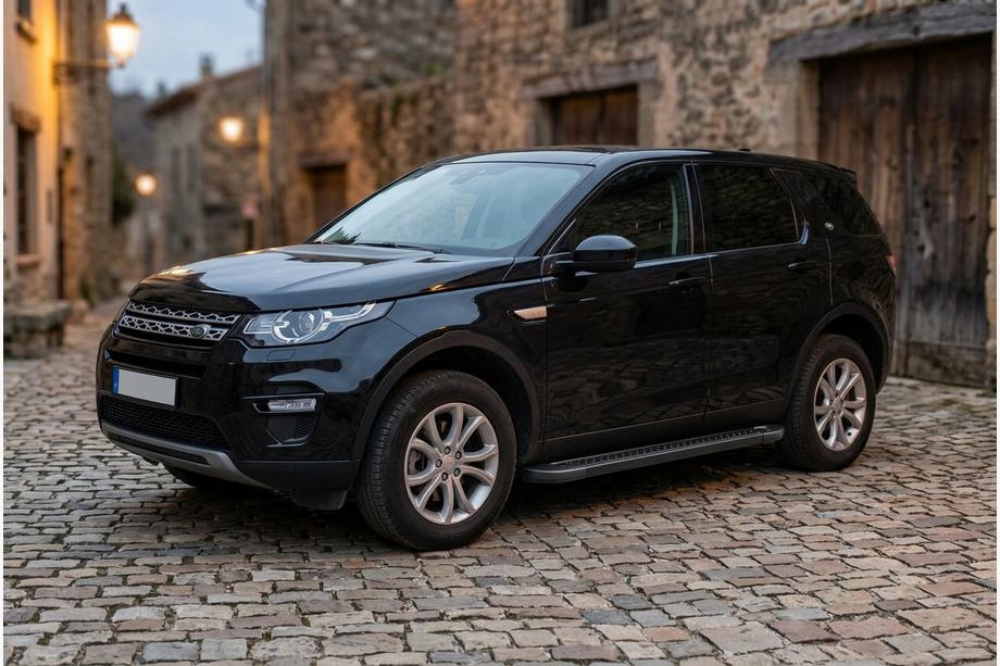 Land Rover Discovery Sport 2014– Sānu sliekšņi Allmond Black (2 gab., alumīnijs) Image
