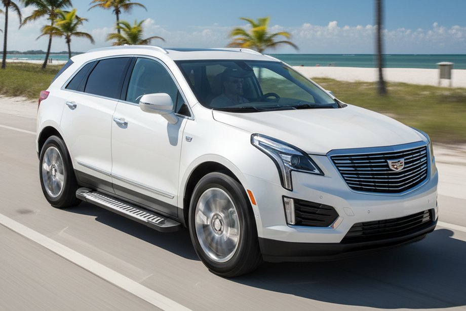 Cadillac XT5 2016– Sānu sliekšņi Line (2 gab., alumīnijs) Image