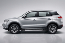 Geely Emgrand X7 2011– Sānu sliekšņi Line (2 gab., alumīnijs) foto 1