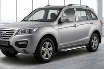 Lifan X60 2011– Sānu sliekšņi Line (2 gab., alumīnijs) foto 1