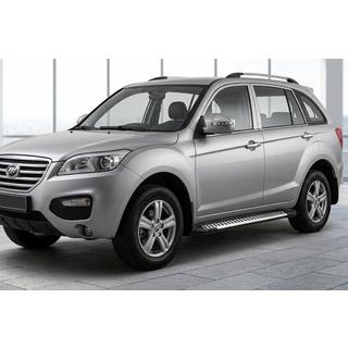 Sānu sliekšņi Line (2 gab., alumīnijs) Lifan X60 2011– foto 1