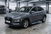 Hyundai Kona 2017–2023 Sānu pakāpieni RedLine V1 (2 gab., alumīnijs) foto 1
