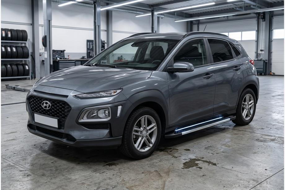 Hyundai Kona 2017–2023 Sānu pakāpieni RedLine V1 (2 gab., alumīnijs) Image