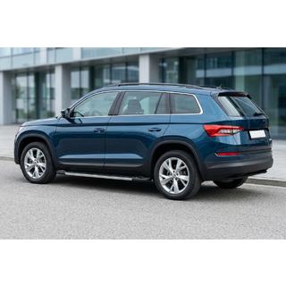 Sānu pakāpieni RedLine V1 (2 gab., alumīnijs) foto 1