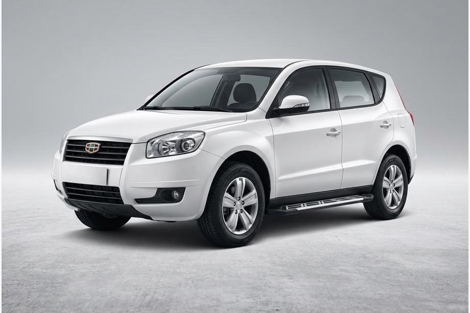 Geely Emgrand X7 2011– Sānu sliekšņi Sunrise (2 gab., alumīnijs) Image