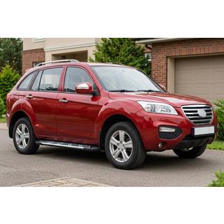 Sānu sliekšņi Sunrise (2 gab., alumīnijs) Lifan X60 2011– foto 1