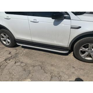 Sānu sliekšņi Tayga Grey (2 gab., alumīnijs) Land Rover Discovery Sport 2014– foto 2