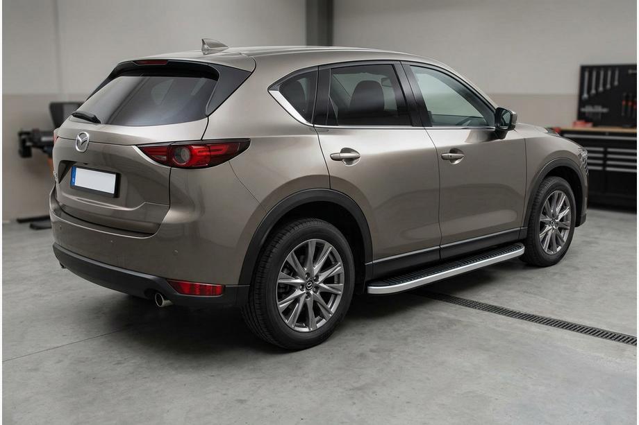 Mazda CX-5 2017–2025 Sānu pakāpieni Tayga Grey (2 gab., alumīnijs) Image
