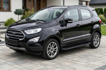 Ford Ecosport 2013–2022 Sānu sliekšņi Tayga Black (2 gab., alumīnijs) foto 1