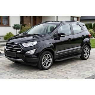 Sānu sliekšņi Tayga Black (2 gab., alumīnijs) foto 1