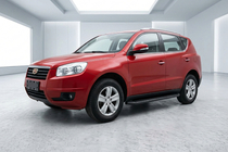 Geely Emgrand X7 2011– Sānu sliekšņi Tayga Black (2 gab., alumīnijs) foto 1