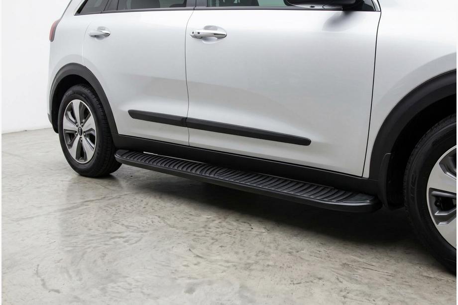 Kia Niro 2016–2021 Sānu sliekšņi Tayga Black (2 gab., alumīnijs) Image