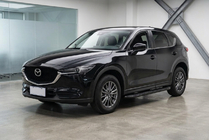 Mazda CX-5 2017–2025 Sānu sliekšņi Tayga Black (2 gab., alumīnijs) foto 1