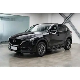 Sānu sliekšņi Tayga Black (2 gab., alumīnijs) foto 1