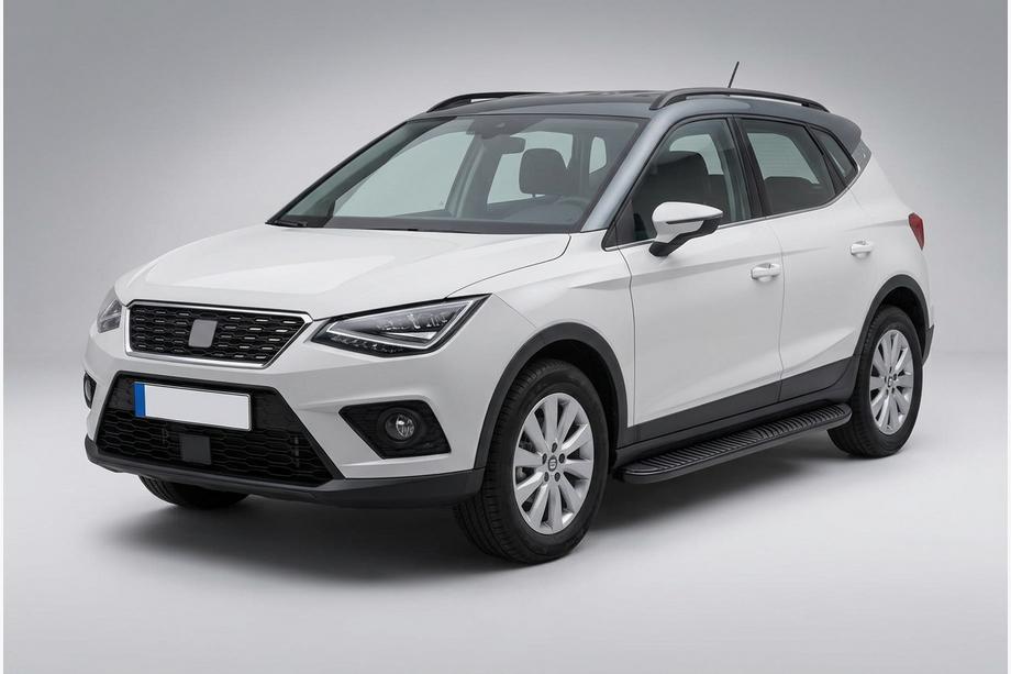 Seat Arona 2017– Sānu sliekšņi Tayga Black (2 gab., alumīnijs) Image